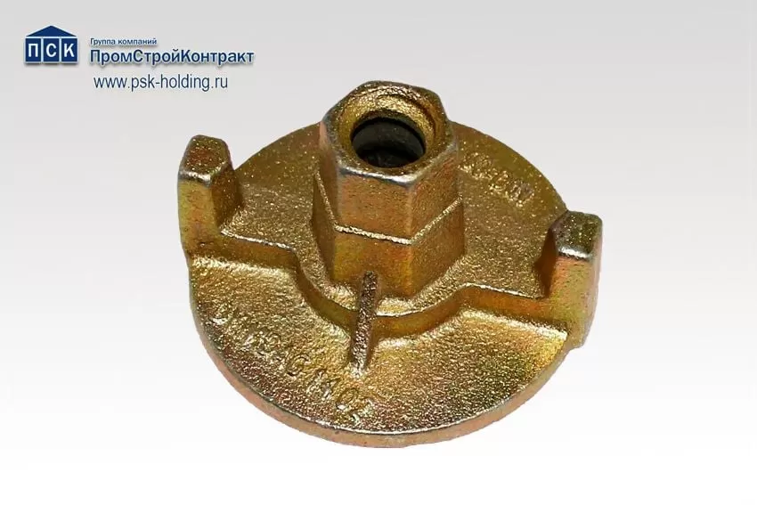 Гайка стяжная оцинкованная DYWIDAG 90 мм для опалубки