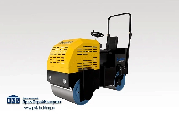 Vektor VRDR-1000 - виброкаток с сиденьем оператора