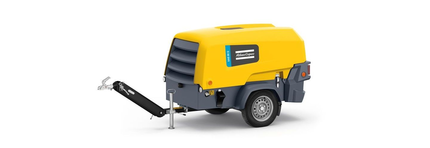 Дизельный компрессор Atlas Copco XAS 88 G с электрогенератором